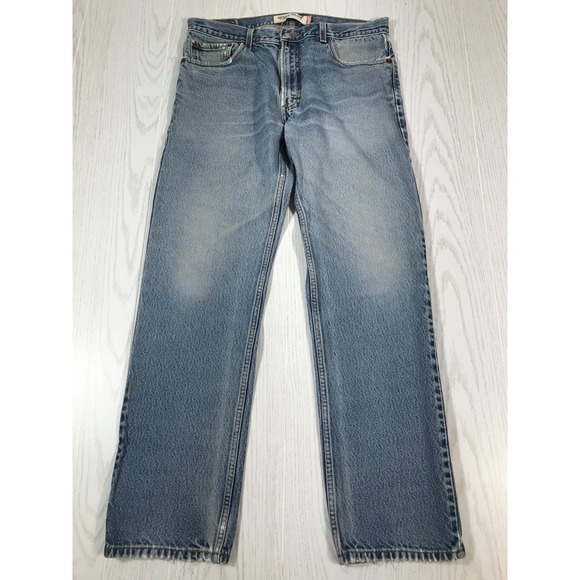 Levi's Other - Vintage Levi's 505 Jeans Men's 36x34 Blue Stone Washed Cotton Retro Grunge Y2K